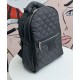 Replica Chanel Coco Cocoon Front Zipper Pocket Archy Top Diamond-type Lattice Style Black Nylon Women's Backpack A92559