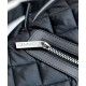 Replica Chanel Coco Cocoon Front Zipper Pocket Archy Top Diamond-type Lattice Style Black Nylon Women's Backpack A92559