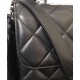 Top Sale Black Quilted Leather Top Handle Design Antique Silver CC Logo Flap Bag - Replica Chanel Women's Medium Flap Bag A92236 B08960 94305