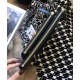 Hot Selling Chain Strap Decoration Interlocking C Detail Black Quilted Leather - Fake Chanel Zipper Clutch Bag 28CM