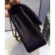 Spring Popular Golden Double Chain Shoulder Strap Classic Black Quilted Lambskin Leather Jumbo Flap Bag - Copy Chanel Chain Bag