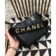 Chic Style Brass Brand Signature Black Metal Chain Shoulder Strap - Replica Chanel Gabrielle Black Crocodile Grained Leather Female Small Hobo Bag