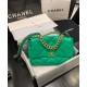 Best Price Brass Top Handle Interlocking C Turn-lock Medium Chain Bag - Replica Chanel 19 Large Lady Green Quilted Leather Flap Bag