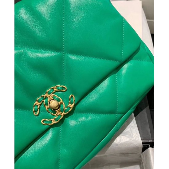 Best Price Brass Top Handle Interlocking C Turn-lock Medium Chain Bag - Replica Chanel 19 Large Lady Green Quilted Leather Flap Bag