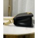 Low Price Brass Top Handle Link Chain Charming Classic Double C Logo Push Lock - Faux Chanel Women's Black Quilted Leather Medium Boy Bag