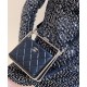 2022 New Chanel Silver Frame Kiss-lock Black Quilted Leather Crossbody Bag Women's Square Clutch Bag