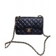 Faux Chanel Small Black Quilted Cowhide Leather Golden CC Lock Women's Chain Design Flap Bag Online