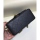 Fake Chanel Mini Classic Boy Black Caviar Leather Flap Bag Golden CC Logo Turn Lock Mini Chain Bag For Ladies