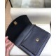 Low Price Classic Diamond Quilted Pattern Brass Chain Top Handle CC Turn Lock - Replica Chanel Black Leather Chain Bag 22CM