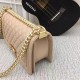 Chanel Medium Classic Handbag Yellowish Brown For Women, Women’s HandBag, Shoulder And Crossbody Bags 9.8in/25cm A67086