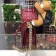 Chanel Boy Handbag Gold Toned Hardware Burgundy For Women, Women’s Bags, Shoulder And Crossbody Bags 9.8in/25cm A67086