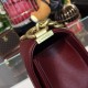 Chanel Boy Handbag Gold Toned Hardware Burgundy For Women, Women’s Bags, Shoulder And Crossbody Bags 9.8in/25cm A67086