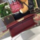 Chanel Boy Handbag Gold Toned Hardware Burgundy For Women, Women’s Bags, Shoulder And Crossbody Bags 9.8in/25cm A67086