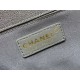 Chanel Boy Handbag Dark Grey Gold Toned Hardware For Women 9.8in/25cm