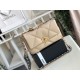 Chanel 19 Flap Bag Beige For Women 10.1in/26cm