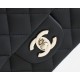 Chanel Flap Bag Mini Doll Handle Bag 20cm Black