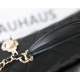 Chanel Flap Bag Mini Doll Handle Bag 20cm Black