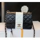 Chanel Mini Flap Bag Black For Women 7.8in/20cm