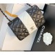 Chanel Mini Flap Bag Black For Women 7.8in/20cm