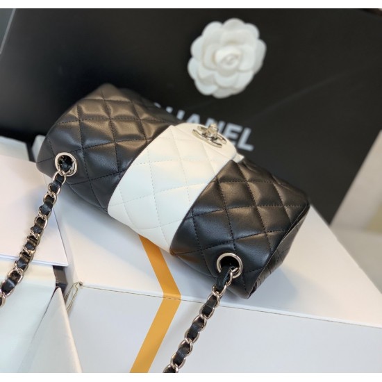 Chanel Mini Flap Bag Black For Women 7.8in/20cm