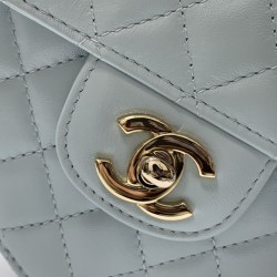 Chanel Mini Heart Bag Grey For Women 7in/18cm AS3191 B07958