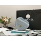 Chanel Mini Heart Bag Grey For Women 7in/18cm AS3191 B07958