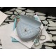 Chanel Mini Heart Bag Grey For Women 7in/18cm AS3191 B07958