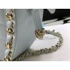 Chanel Mini Heart Bag Grey For Women 7in/18cm AS3191 B07958