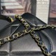 Chanel Trendy CC Bag Black For Women, Women’s Handbags, Shoulder And Crossbody Bags 10.2in/26cm