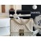 Chanel Medium Classic Flap Bag 25cm White For Women A67086