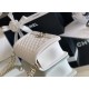 Chanel Medium Classic Flap Bag 25cm White For Women A67086