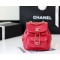 Chanel Backpack Red For Women 7 in/18cm