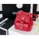 Chanel Backpack Red For Women 7 in/18cm