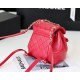 Chanel Backpack Red For Women 7 in/18cm