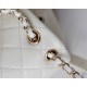 Chanel Backpack White For Women 7 in/18cm