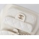 Chanel Backpack White For Women 7 in/18cm