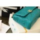 Chanel 19 Handbag 26cm Teal For Women AS1160