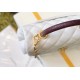 Chanel Coco Handle Quilted Lizard Handle Bag 24cm Caviar Leather Gold Hardware Spring/Summer Act 1 Collection, White