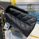 Chanel Large Flap Bag With Top Handle Black For Women, Women’s Handbags, Shoulder And Crossbody Bags 11in/28cm A92991