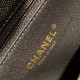 Chanel Large Flap Bag With Top Handle Black For Women, Women’s Handbags, Shoulder And Crossbody Bags 11in/28cm A92991