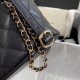 Chanel Duma Backpack Gold Toned Hardware Black For Women, Women’s Bags, Shoulder Bags 9.4in/24cm AS1371