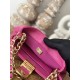 Chanel Small Hobo Bag Gold Hardware Pink For Women, Women’s Handbags, Shoulder Bags 7.5in/19cm