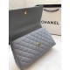 Chanel Large Flap Bag With Top Handle Light Grey For Women, Women’s Handbags, Shoulder And Crossbody Bags 11in/28cm A92991