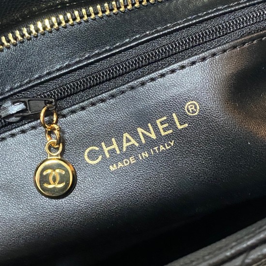 Chanel Medallion Tote Gold Hardware Caviar Black For Women, Women’s Handbags, Shoulder Bags 15.6in/32cm