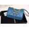 Chanel 19 WOC Flap Bag 20cm Goatskin Leather Spring/Summer Act 1 Collection, Blue