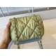 Chanel Small Flap Bag Gold Hardware Green For Women, Women’s Handbags, Shoulder Bags 7.5in/19cm AS2232