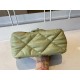 Chanel Small Flap Bag Gold Hardware Green For Women, Women’s Handbags, Shoulder Bags 7.5in/19cm AS2232