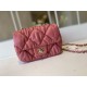 Chanel Small Flap Bag Gold Hardware Pink For Women, Women’s Handbags, Shoulder Bags 7.5in/19cm AS2232