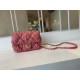 Chanel Small Flap Bag Gold Hardware Pink For Women, Women’s Handbags, Shoulder Bags 7.5in/19cm AS2232