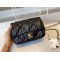 Chanel Small Flap Bag Gold Hardware Black For Women, Women’s Handbags, Shoulder Bags 7.5in/19cm AS2232